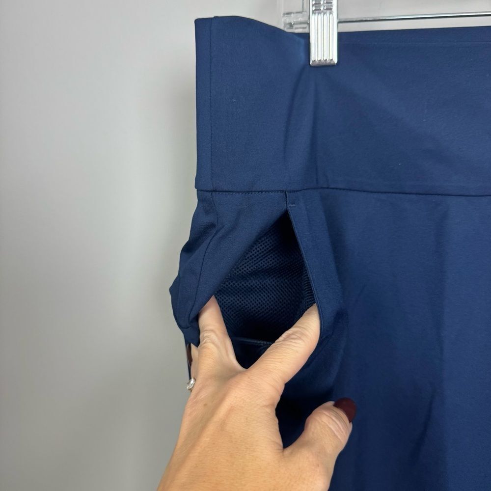 ADIDAS | NEW Plus Size Tapered Leg Golf Pants Navy Blue Women’s Size 2X-Large - Picture 4 of 12